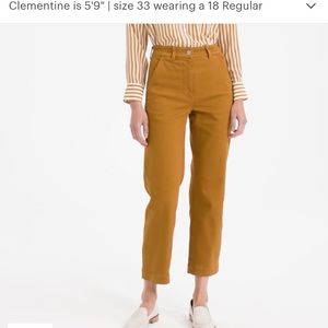 Everlane Straight Leg Crop